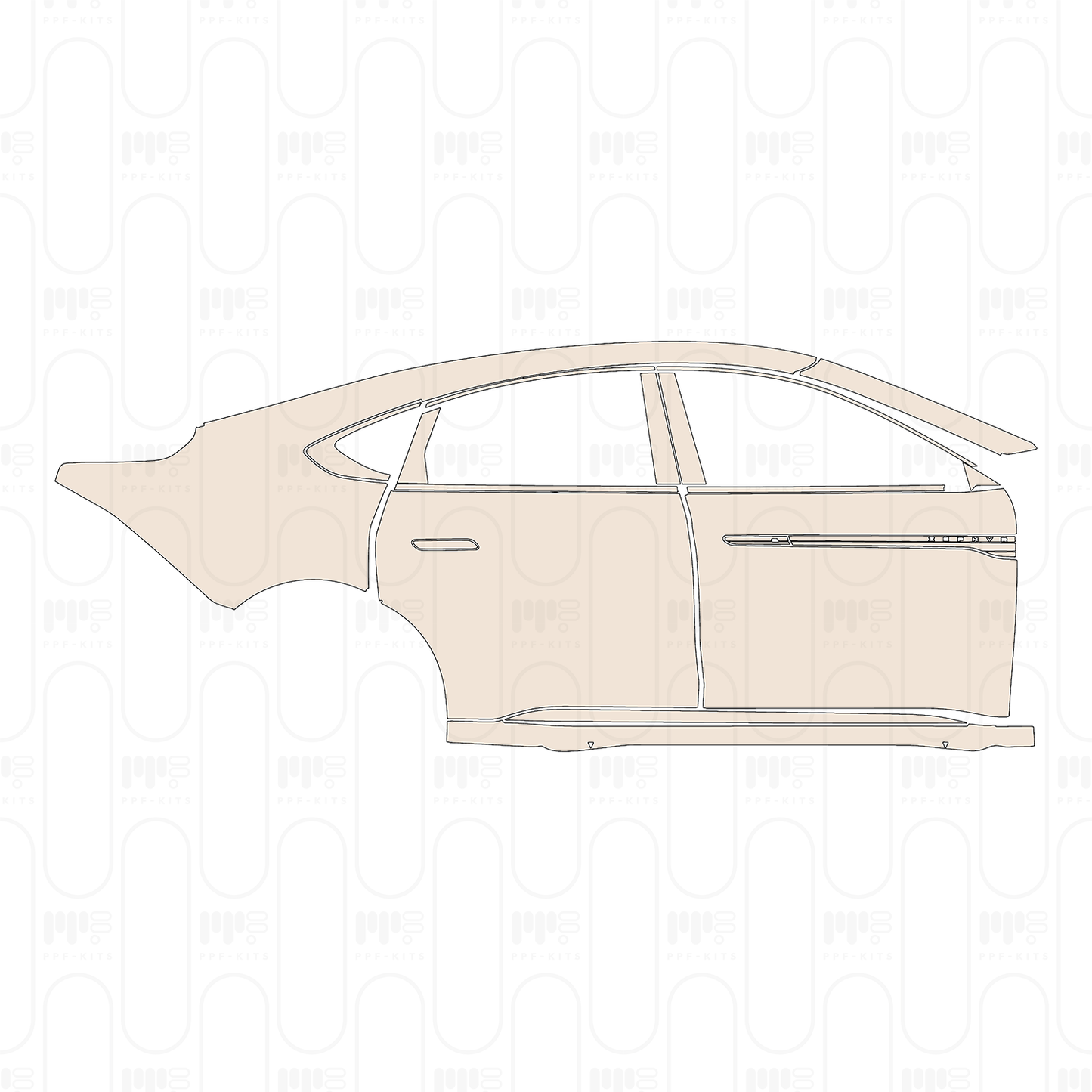 Pre-Cut PPF Lincoln Zephyr Luxury 2022