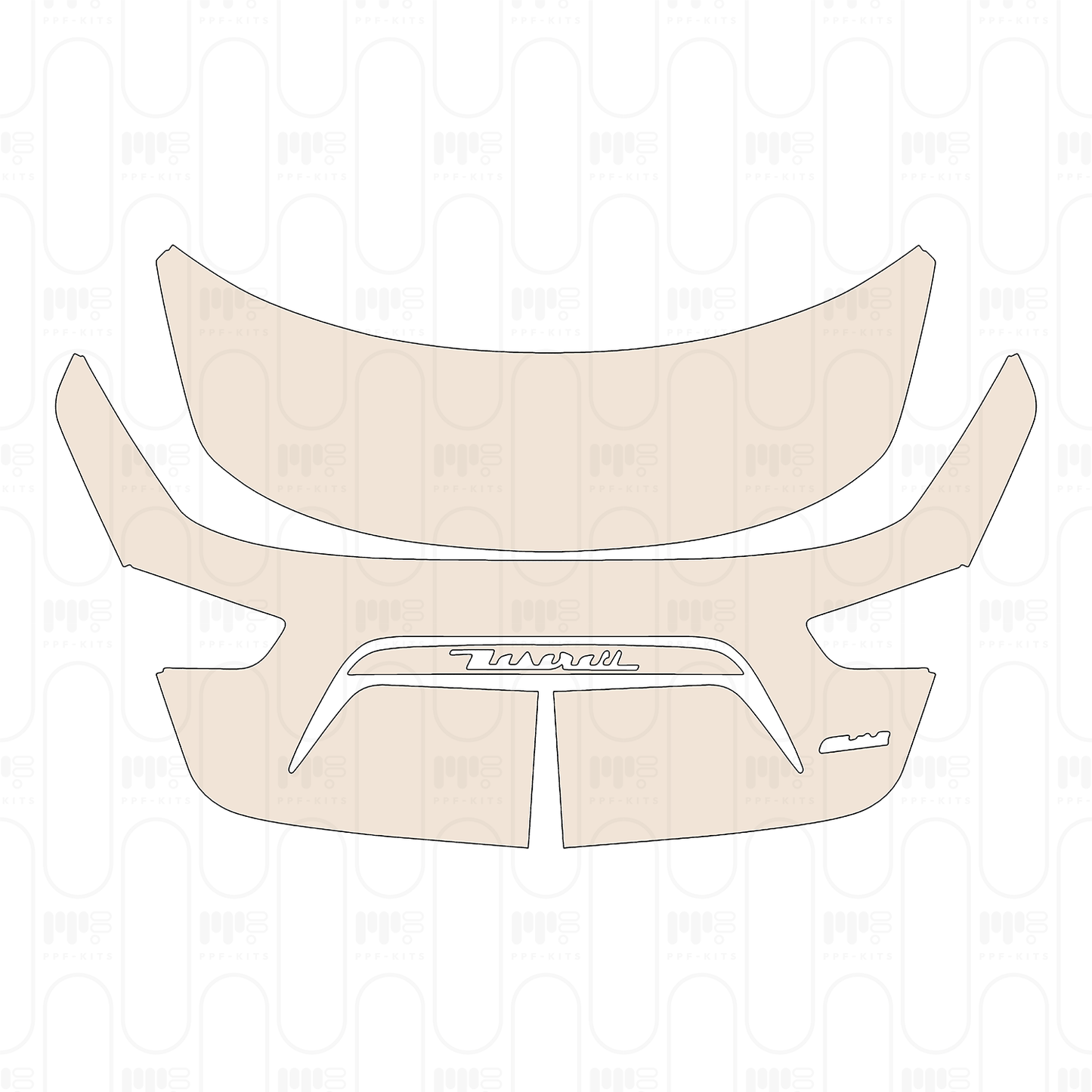Pre-Cut PPF Maserati Ghibli Base 2020