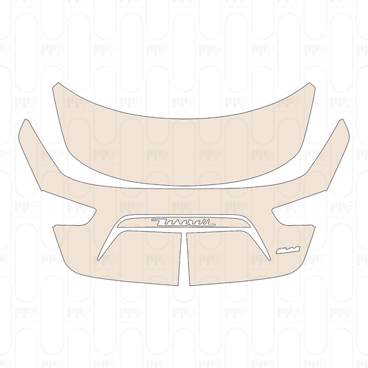 Pre-Cut PPF Maserati Ghibli S Base 2016