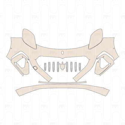 Pre-Cut PPF Maserati Grecale Folgore 2025