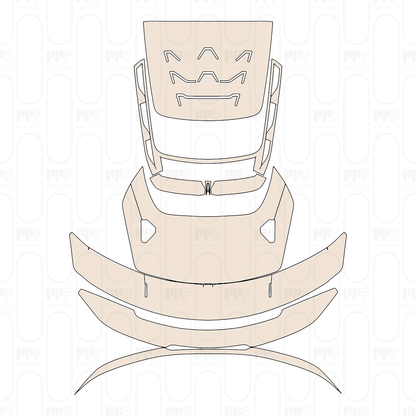 PPF precortado Maserati GT2 Stradale 2025