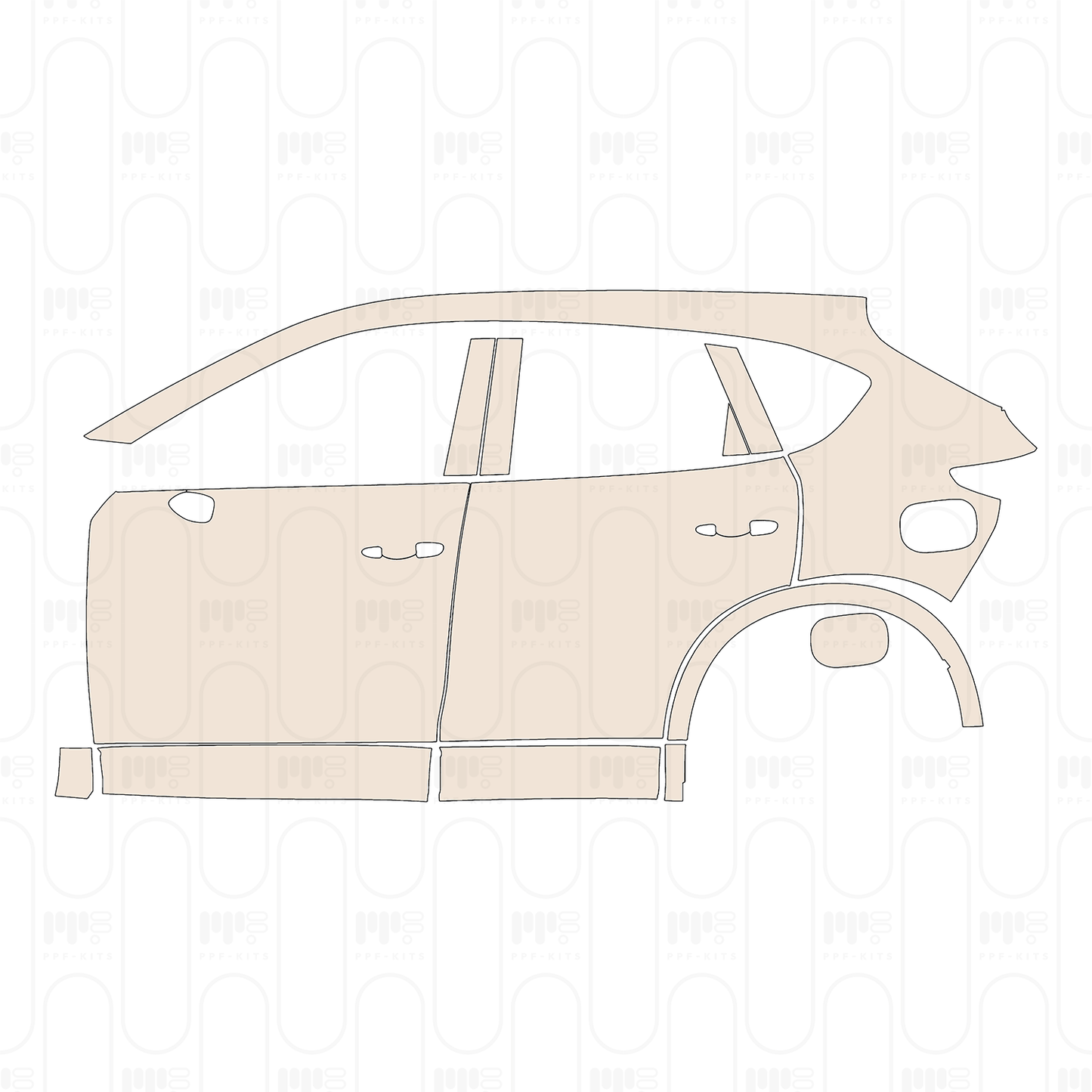PPF precortado Mazda CX-5 2022