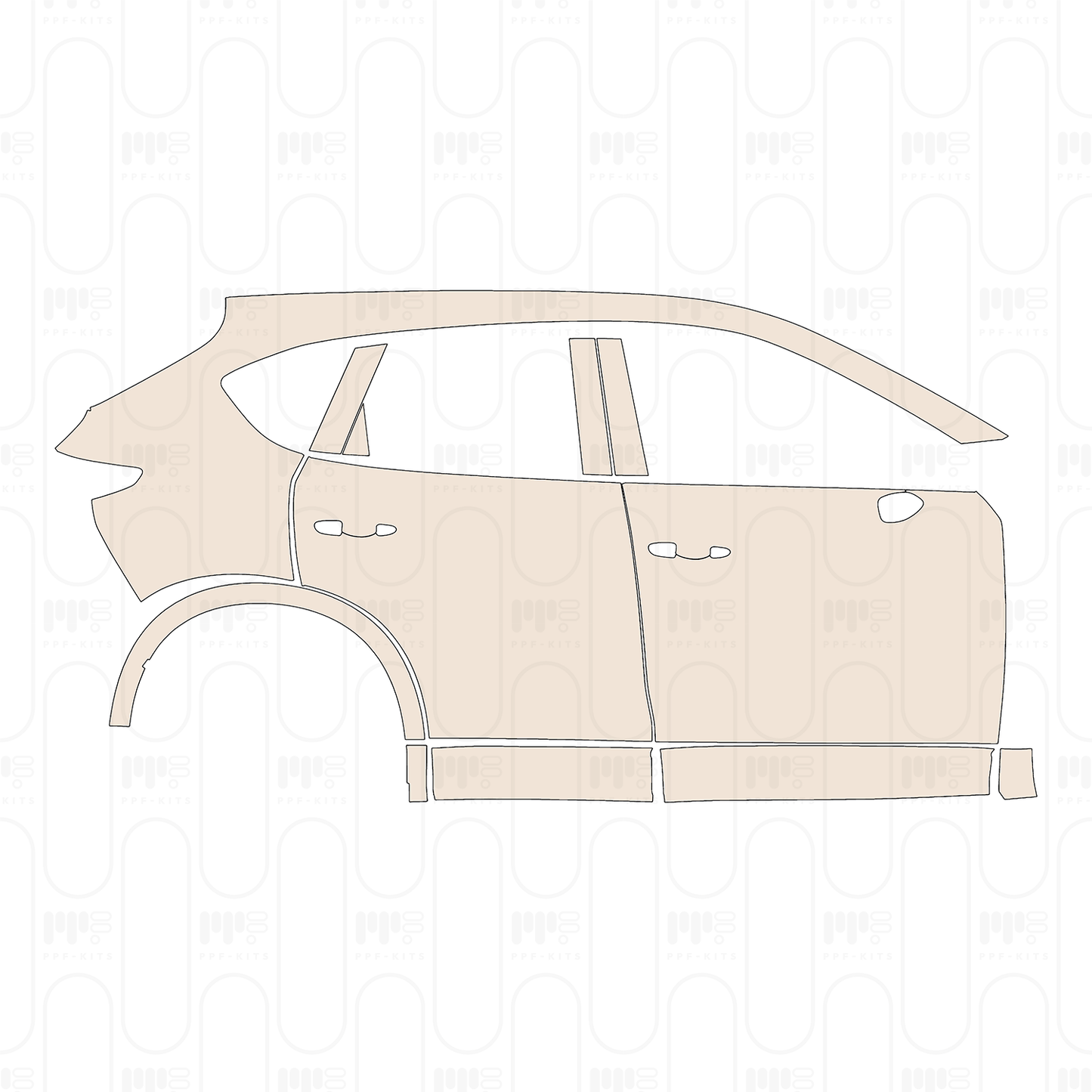 PPF precortado Mazda CX-5 2022