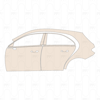 Pre-Cut PPF Mercedes-Benz A Class Hatchback Base 2022