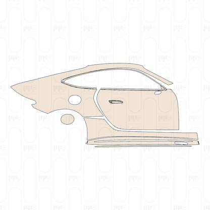 PPF precortado Mercedes-Benz AMG GT 2-Door AMG GT 43 2024