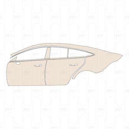 PPF precortado Mercedes-Benz AMG GT 4-Door 50 2022