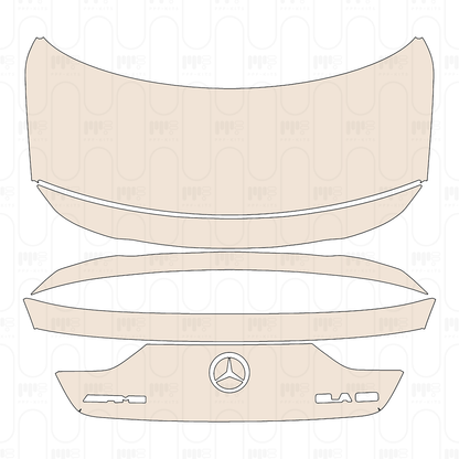 PPF precortado Mercedes-Benz CLA Coupe AMG CLA 35 2024