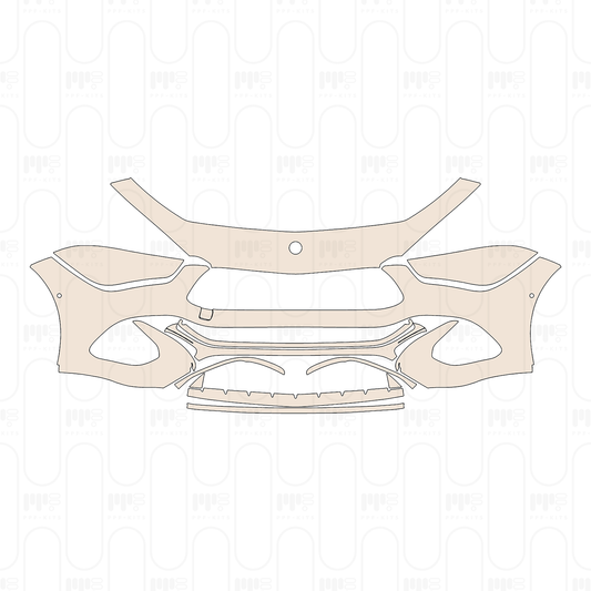 Pre-Cut PPF Mercedes-Benz CLE Coupe Base 2024