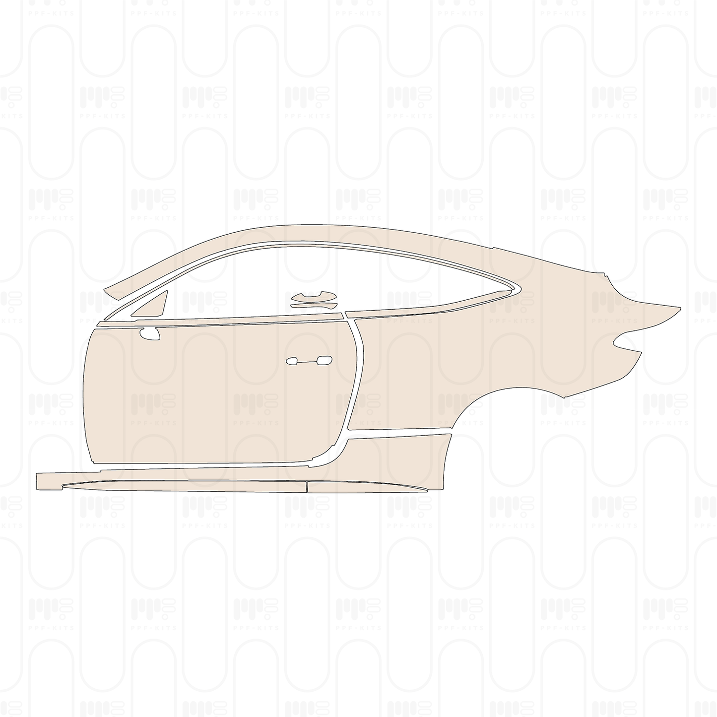 PPF precortado Mercedes-Benz CLE Coupe AMG CLE 53 2024