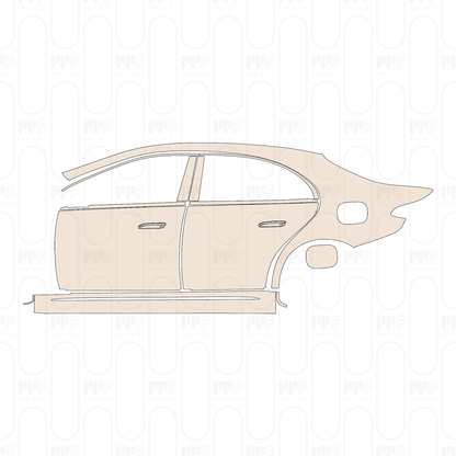 Pre-Cut PPF Mercedes-Benz E Class Sedan AMG-Line Standard Wheelbase 2024