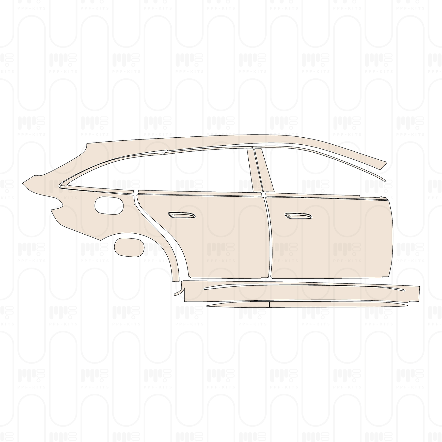 PPF precortado Mercedes-Benz E Class Estate AMG E53 2024