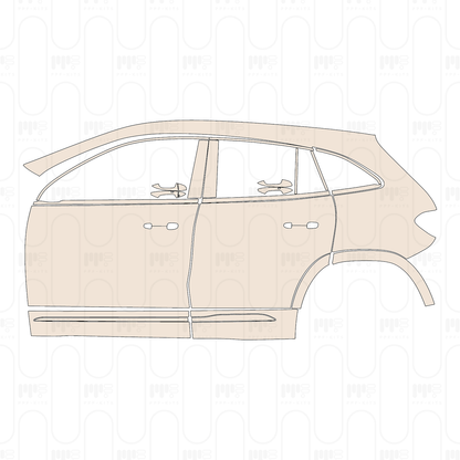 PPF precortado Mercedes-Benz EQA (US) Base 2022