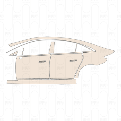 PPF precortado Mercedes-Benz EQE Luxury 2022
