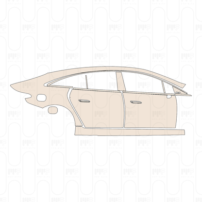 Pre-Cut PPF Mercedes-Benz EQS Base 2022