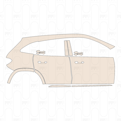 Pre-Cut PPF Mercedes-Benz GLA Base 2022