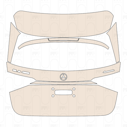 Pre-Cut PPF Mercedes-Benz GLE SUV Base 2022