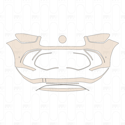 PPF precortado Mercedes-Benz GLE Coupe AMG GLE 63 S 2024