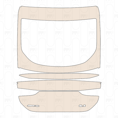 PPF precortado Mercedes-Benz GLE Coupe AMG GLE 63 S 2024