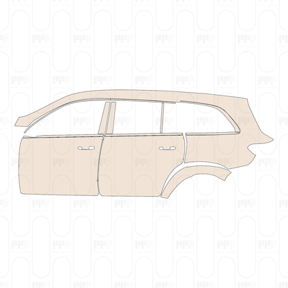 Pre-Cut PPF Mercedes-Benz GLS AMG Line 2022