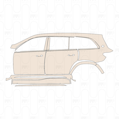 PPF precortado Mercedes-Benz Maybach GLS 2022