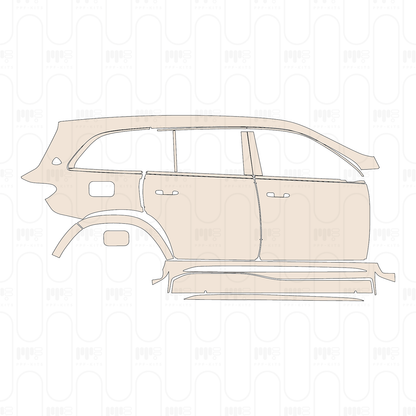 PPF precortado Mercedes-Benz Maybach GLS 2022