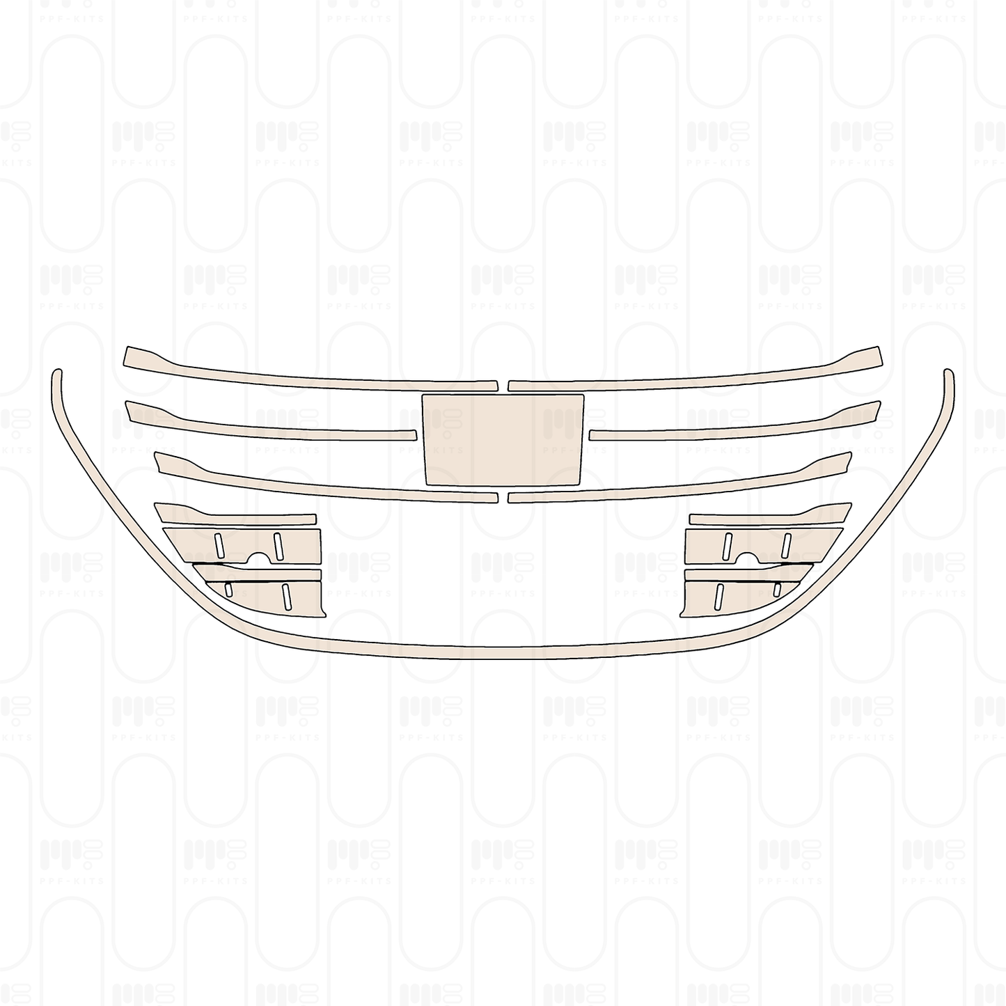 Pre-Cut PPF Mercedes-Benz V Class Extended Wheelbase Base 2025