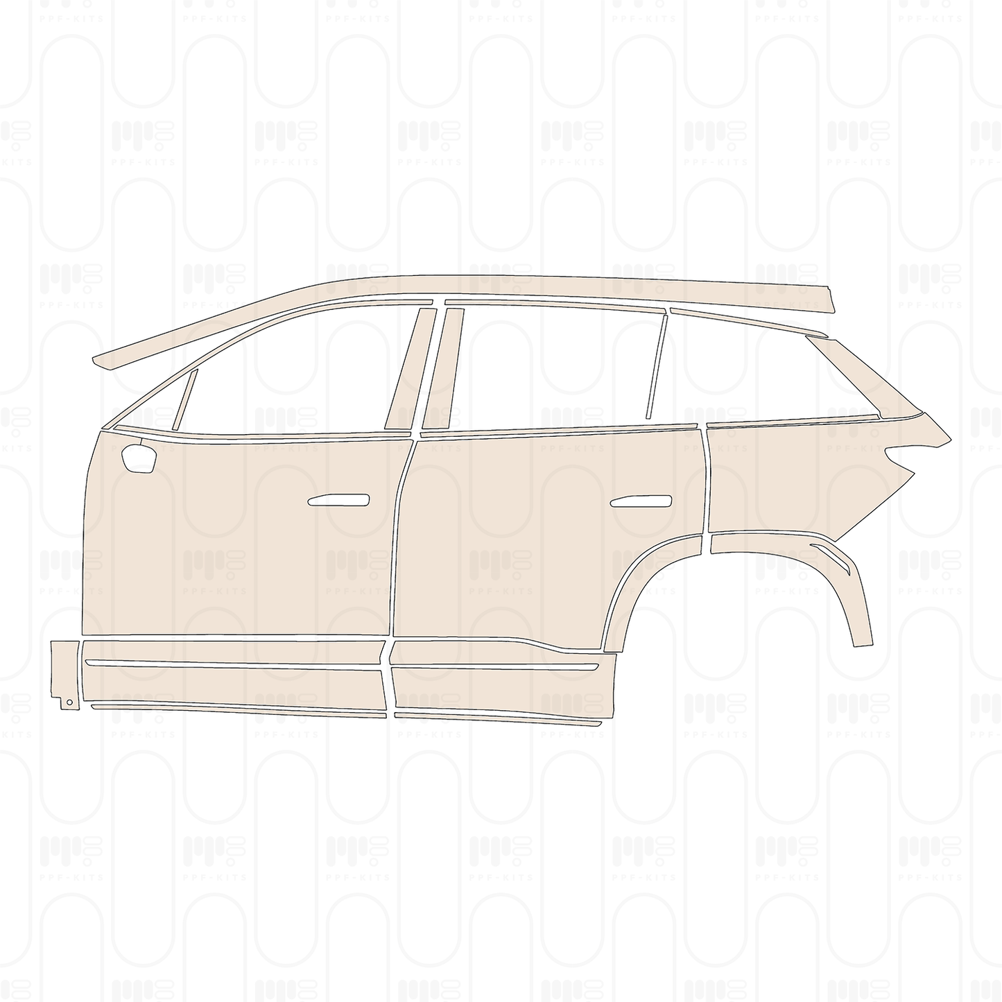 Pre-Cut PPF NIO ES7 2023