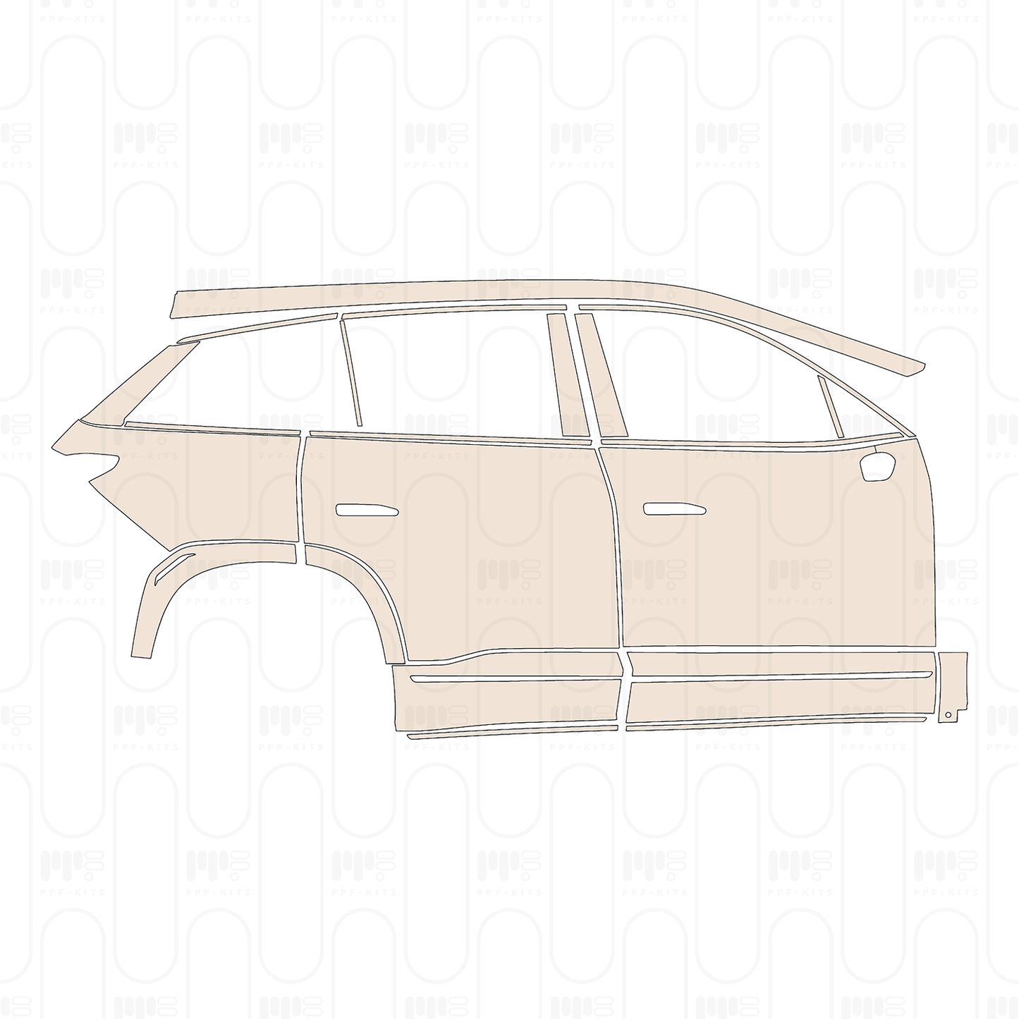 Pre-Cut PPF NIO ES7 2023