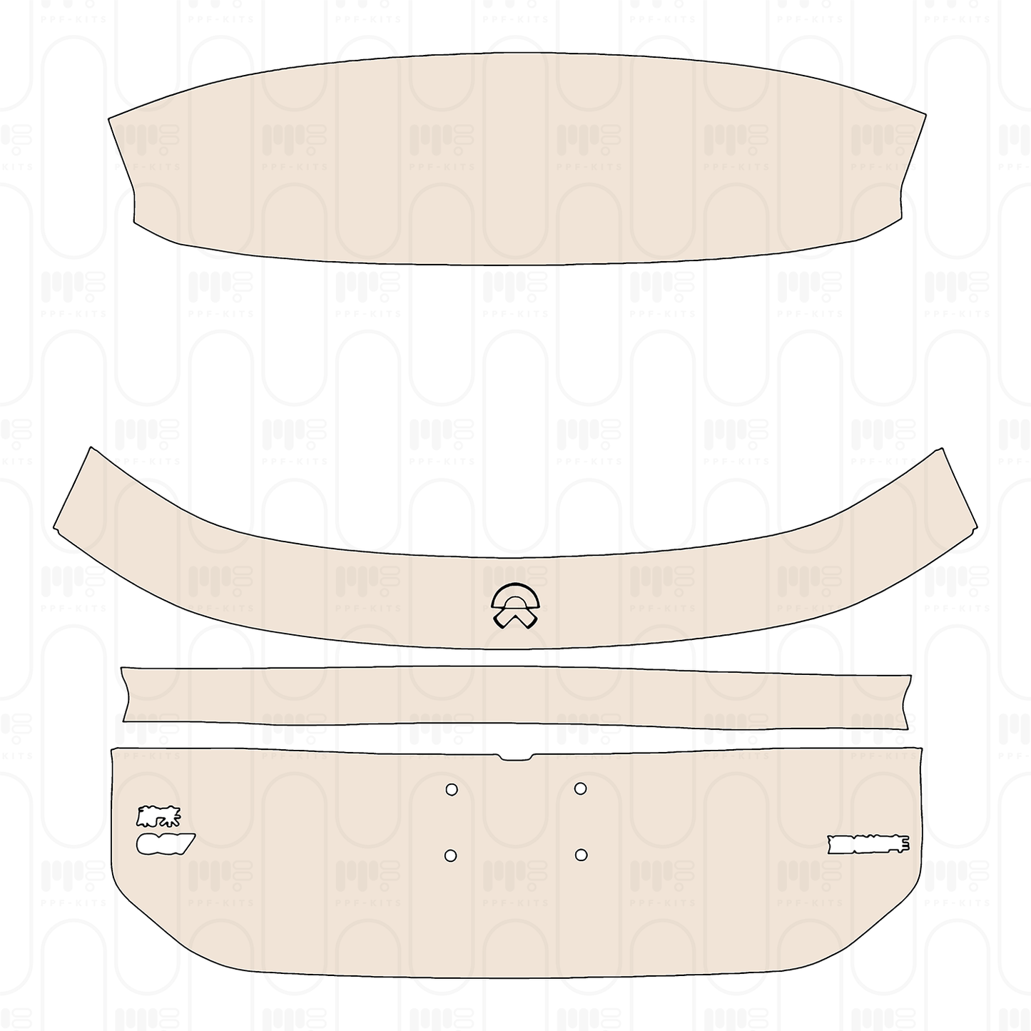 Pre-Cut PPF NIO ES7 2023