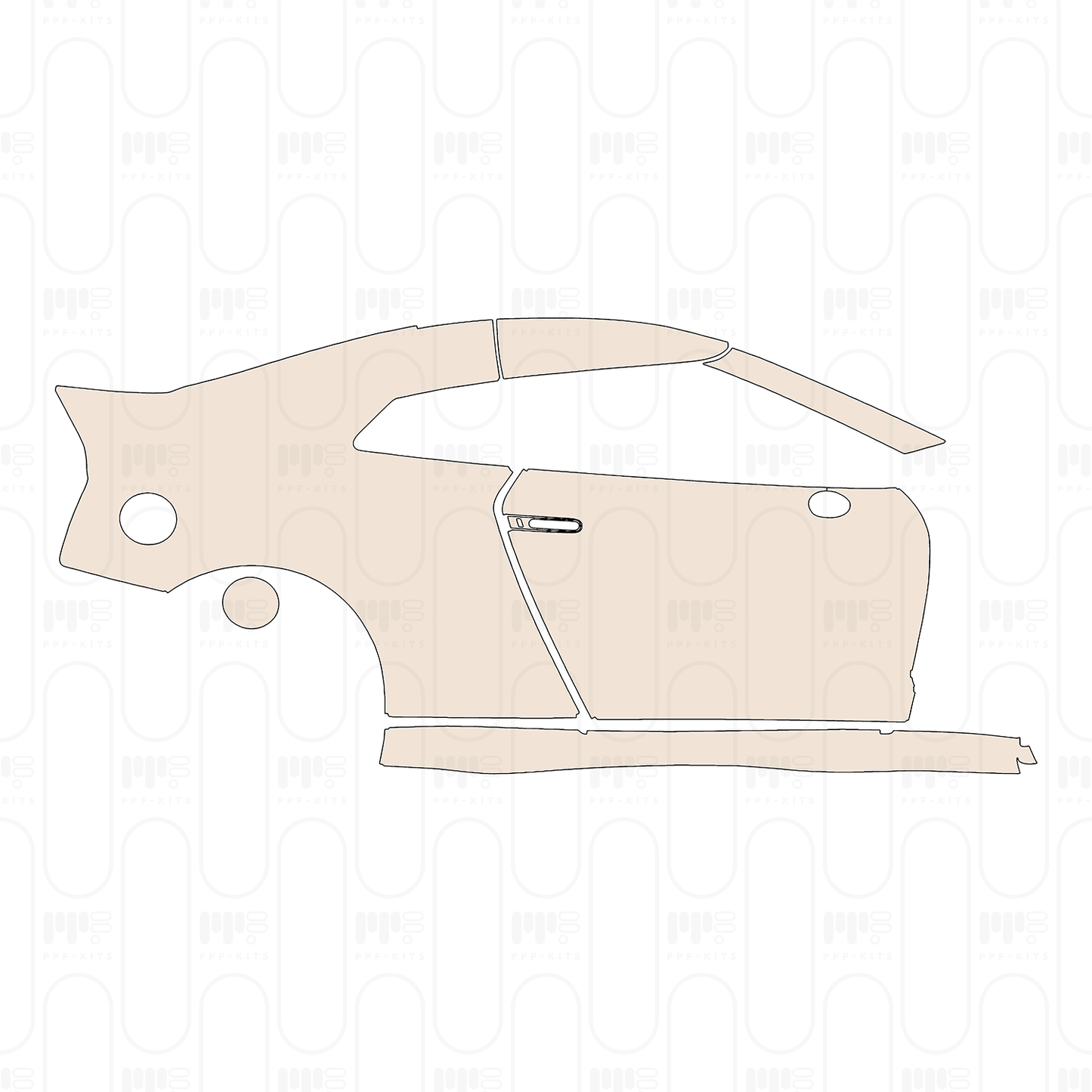 PPF precortado Nissan GT-R Base 2022