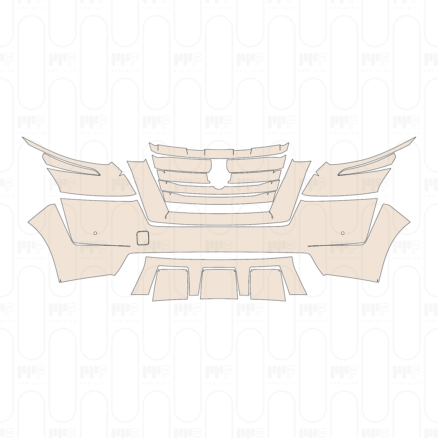 PPF precortado Nissan Pathfinder SV 2024