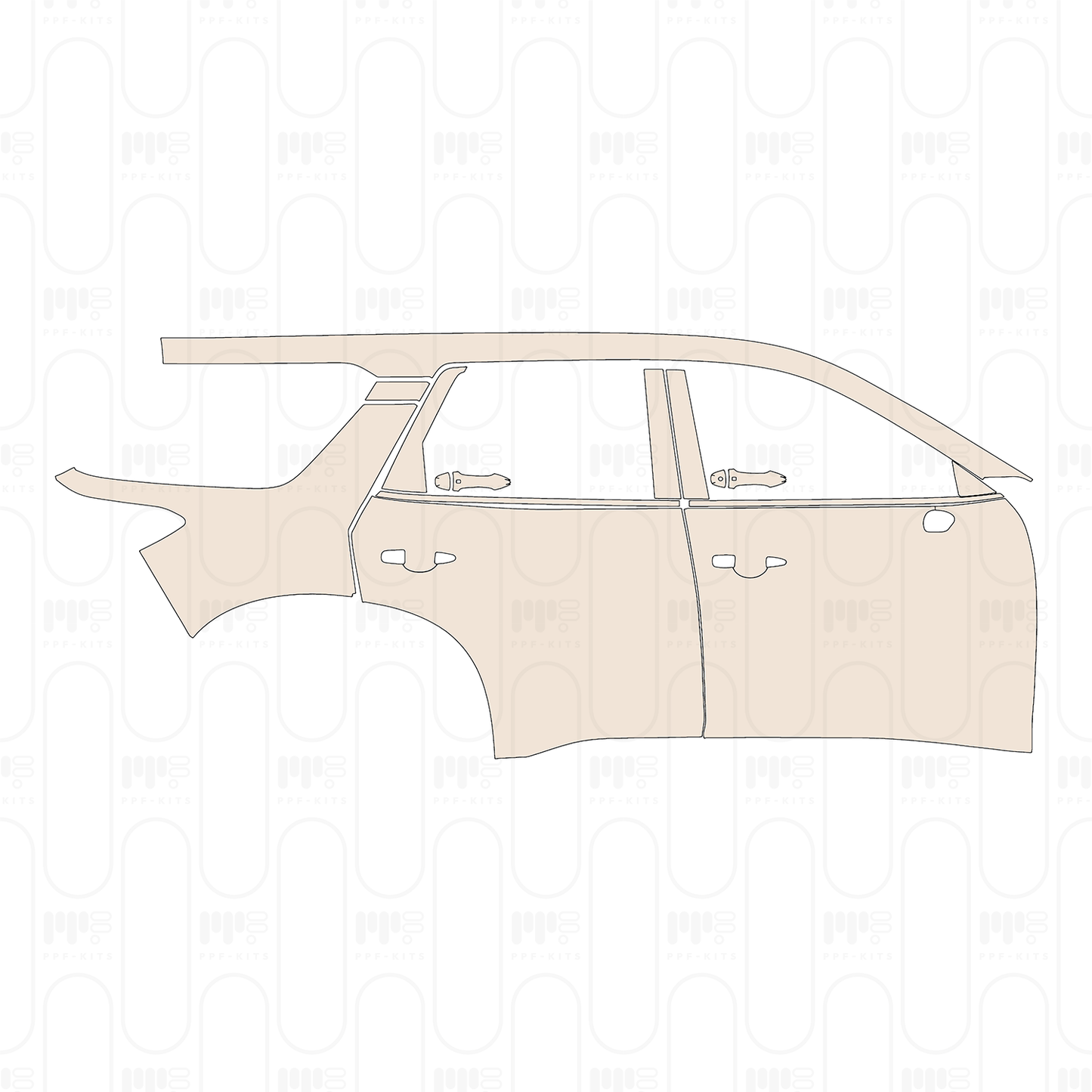 PPF precortado Nissan Pathfinder SV 2024