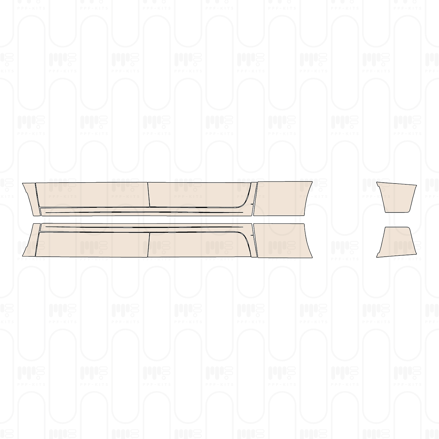 Pre-Cut PPF RAM Trucks 3500 Laramie 2022