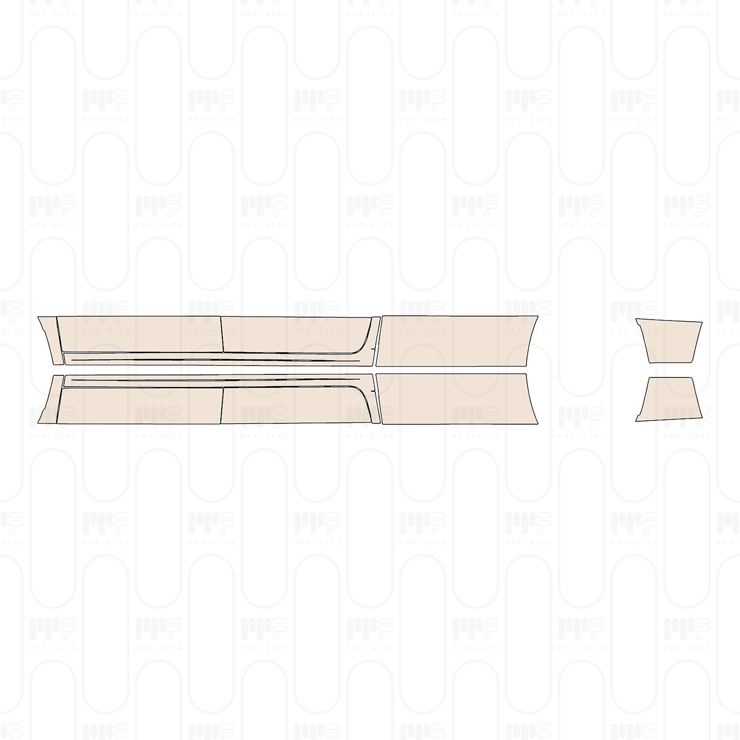 Pre-Cut PPF RAM Trucks 3500 Laramie 2022