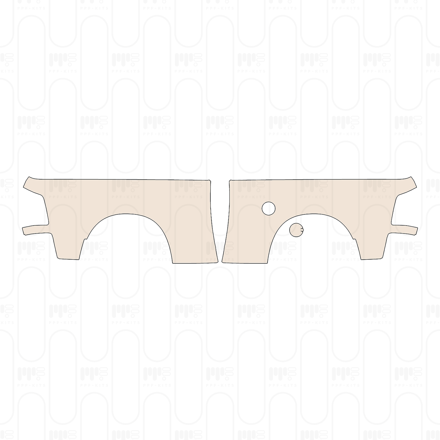 Pre-Cut PPF RAM Trucks 3500 Laramie 2022