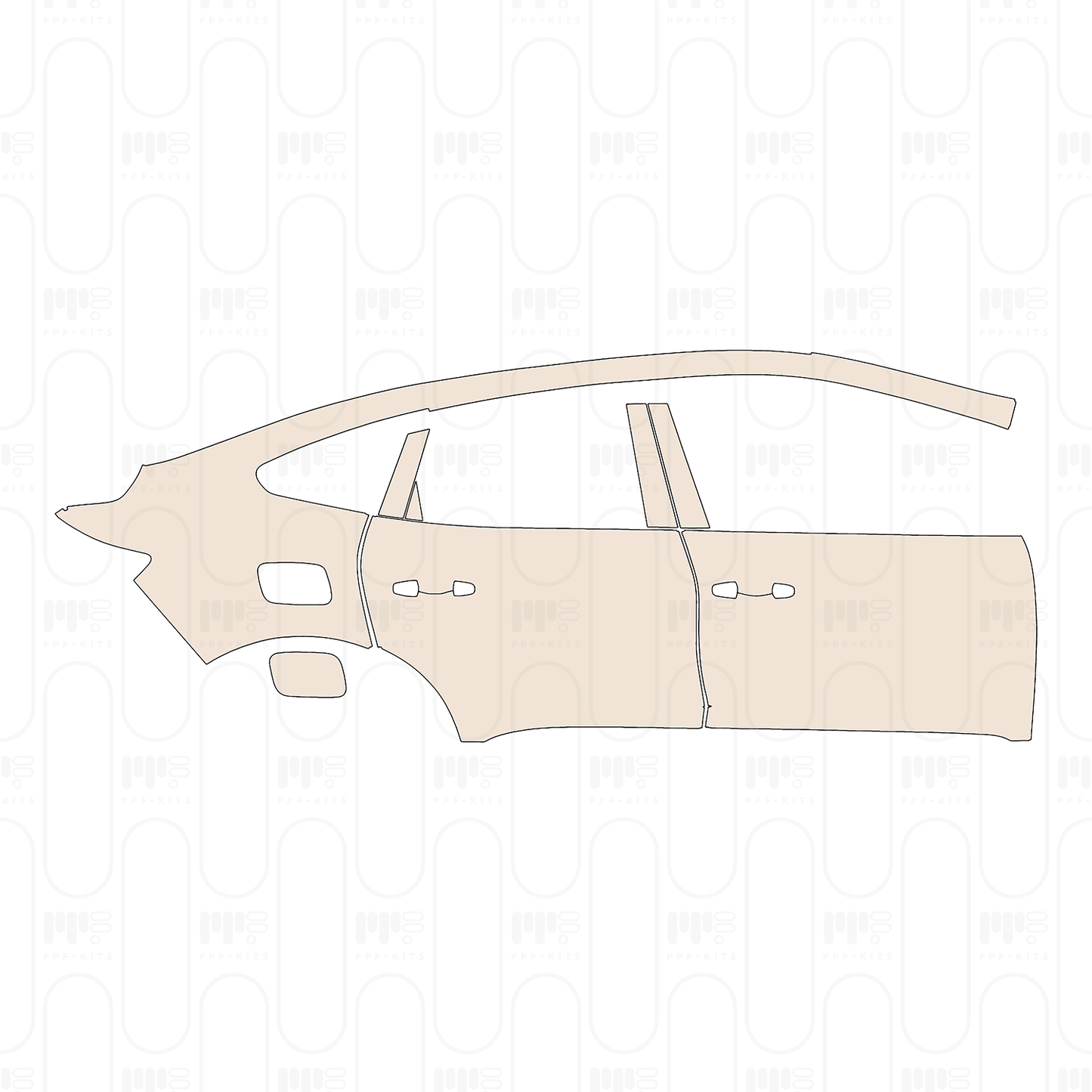 PPF precortado Renault Arkana Evolution 2023