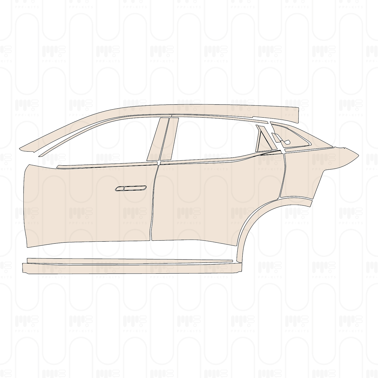 PPF precortado Renault Megane E-Tech 2022