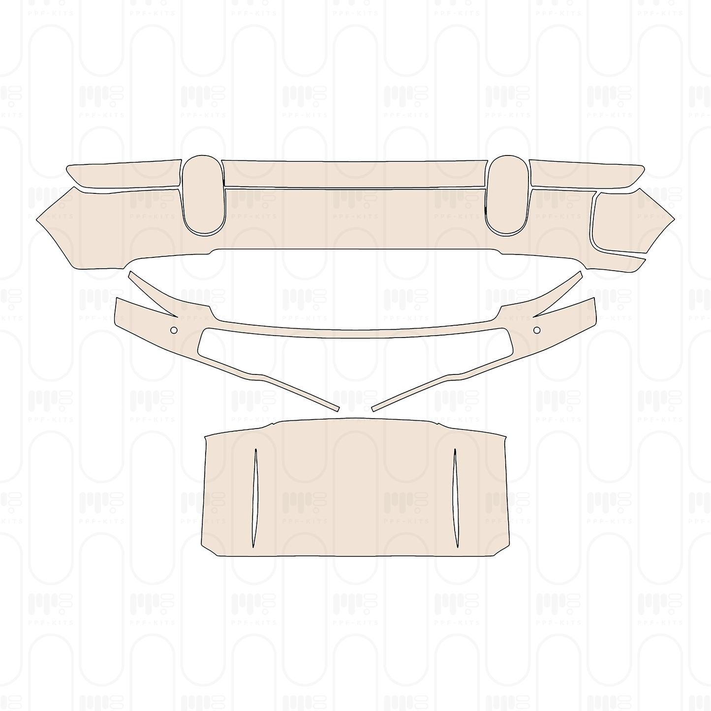 Pre-Cut PPF Rivian R1S 2025