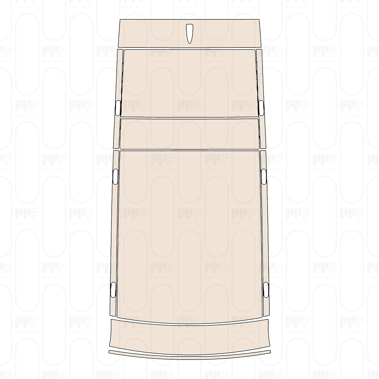 Pre-Cut PPF Rivian R1S 2025