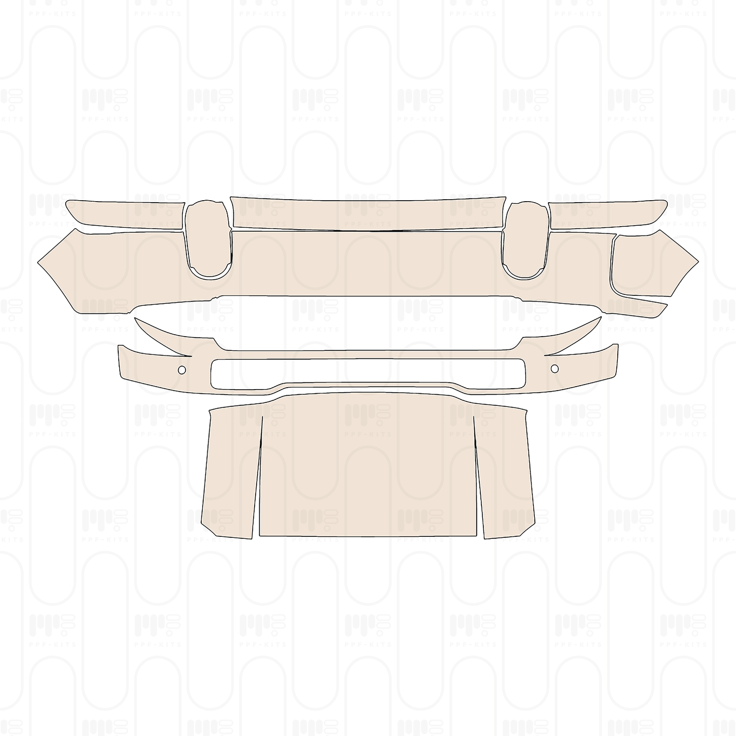 Pre-Cut PPF Rivian R1T 2025