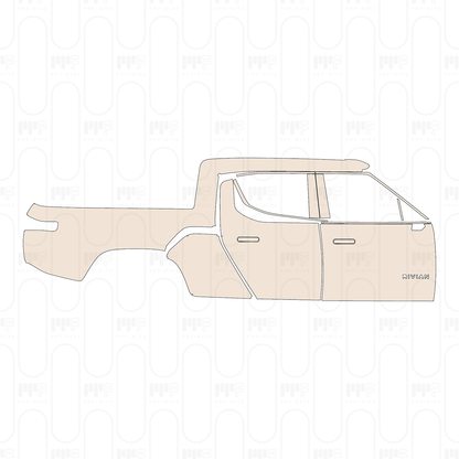 Pre-Cut PPF Rivian R1T 2025
