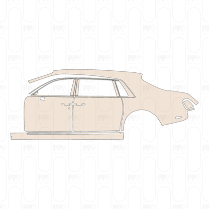 Pre-Cut PPF Rolls-Royce Phantom Sedan Extended Wheelbase 2024