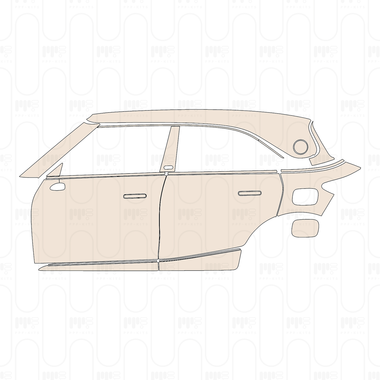 PPF precortado Smart #1 Base 2022