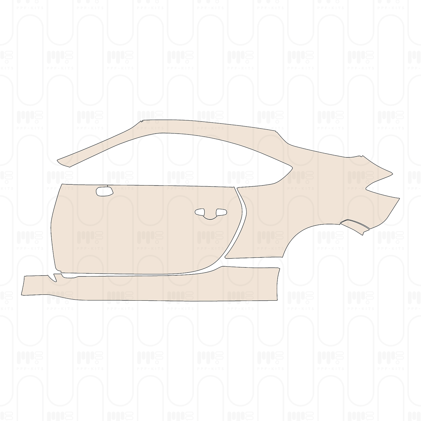 Pre-Cut PPF Subaru BRZ 2023