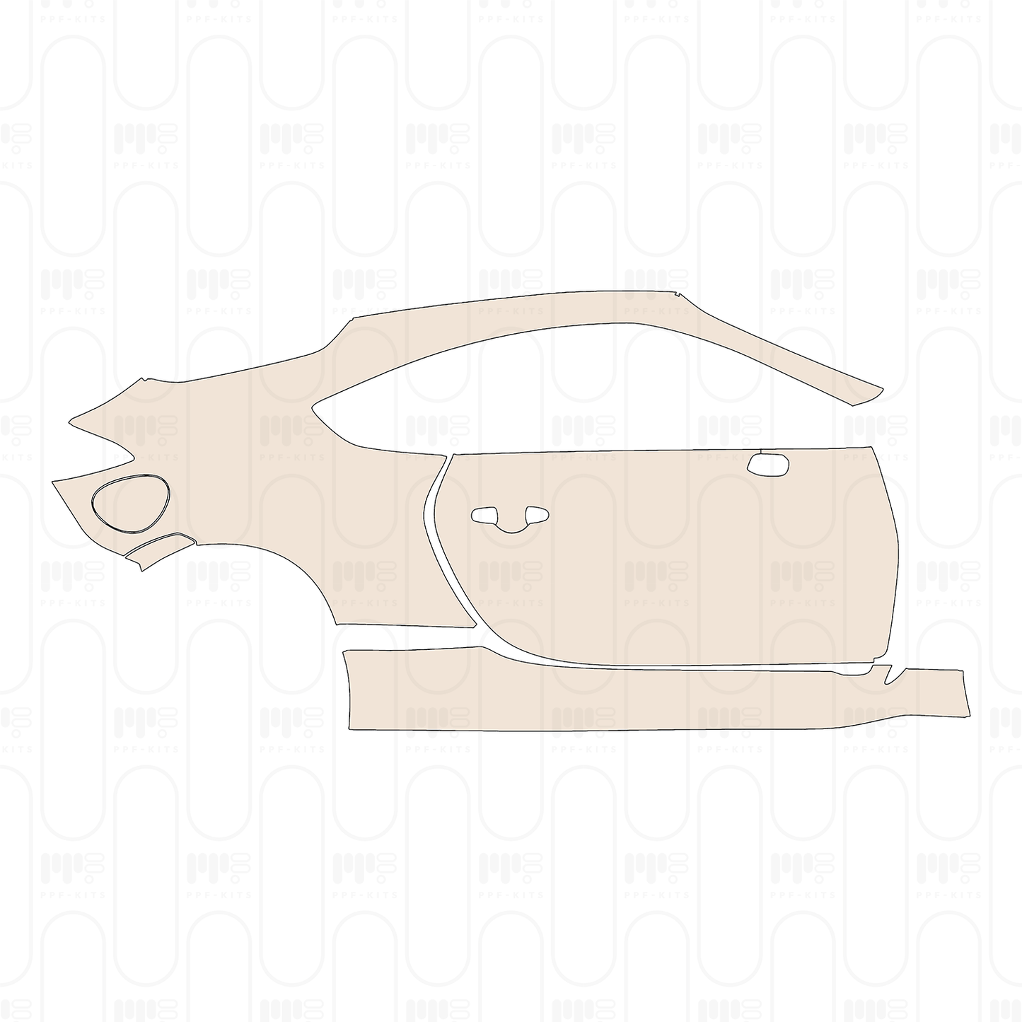Pre-Cut PPF Subaru BRZ 2023