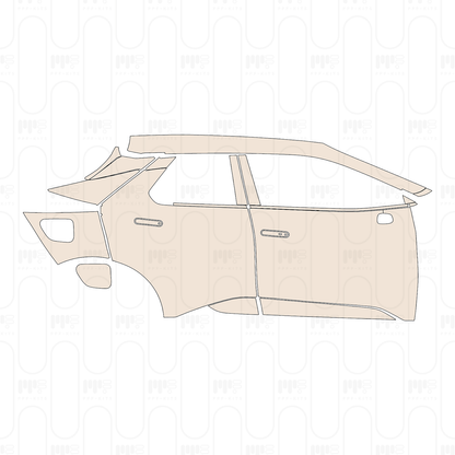 PPF precortado Toyota C-HR PHEV (EU) 2024