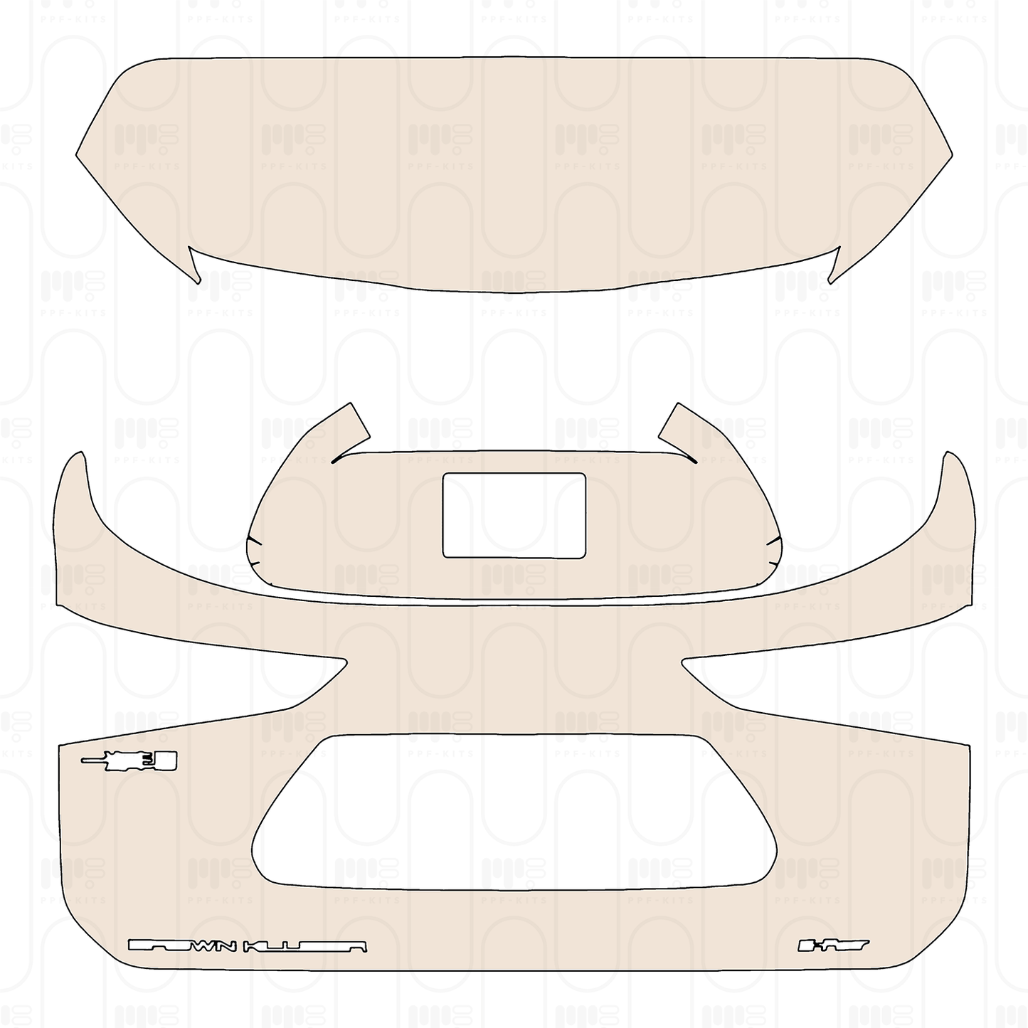 Pre-Cut PPF Toyota Crown Kluger 2023