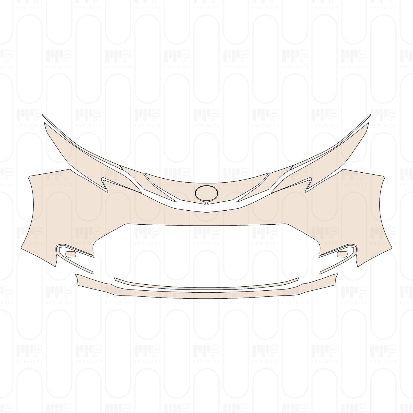 PPF precortado Toyota Sienna Platinum 2022