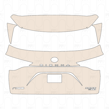 PPF precortado Toyota Sienna Platinum 2022