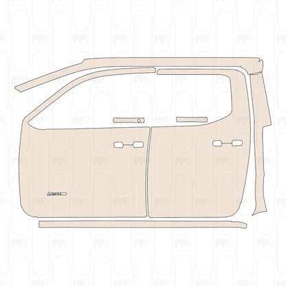 Pre-Cut PPF Toyota Tacoma Double Cab Limited 2024